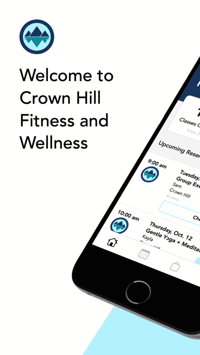 Crown Hill Fitness & Wellness iPhone screenshot 1 - Health & Fitness app