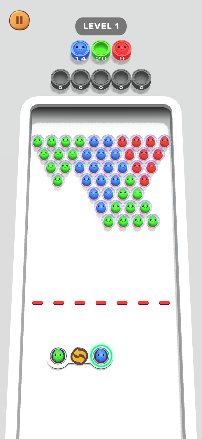 Bubble Jam Ball Match
