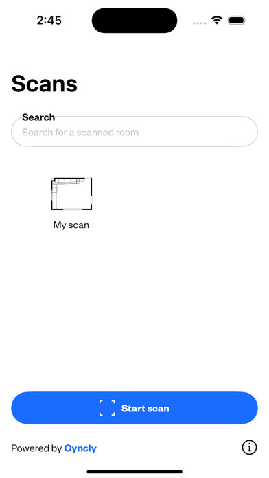 Cyncly Scan Screenshot