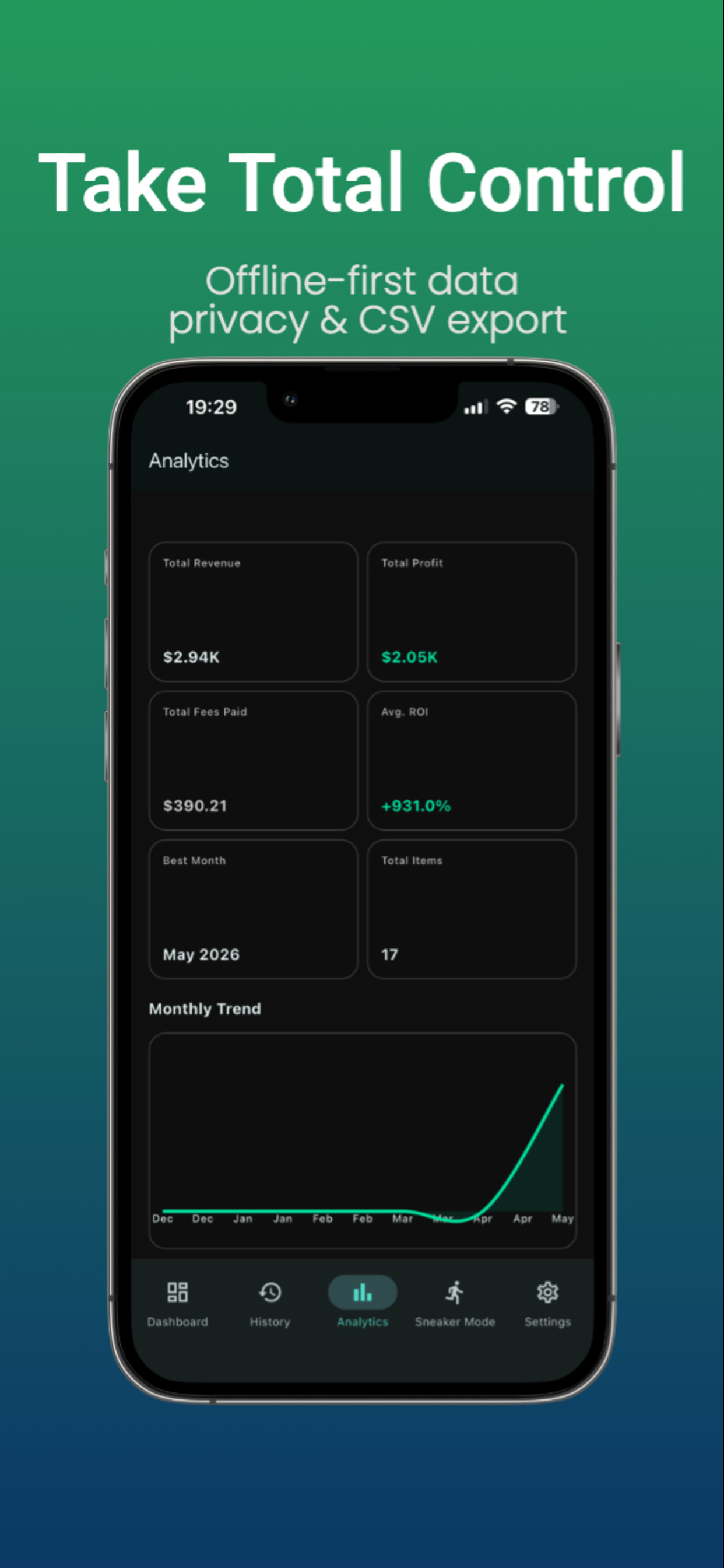 MultiFlip – Reseller Tracker