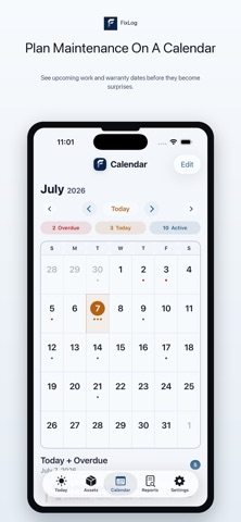 FixLog: Maintenance Tracker Screenshot 3 of 10