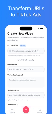 RealAd AI: UGC Ad Maker Screenshot 2 of 5