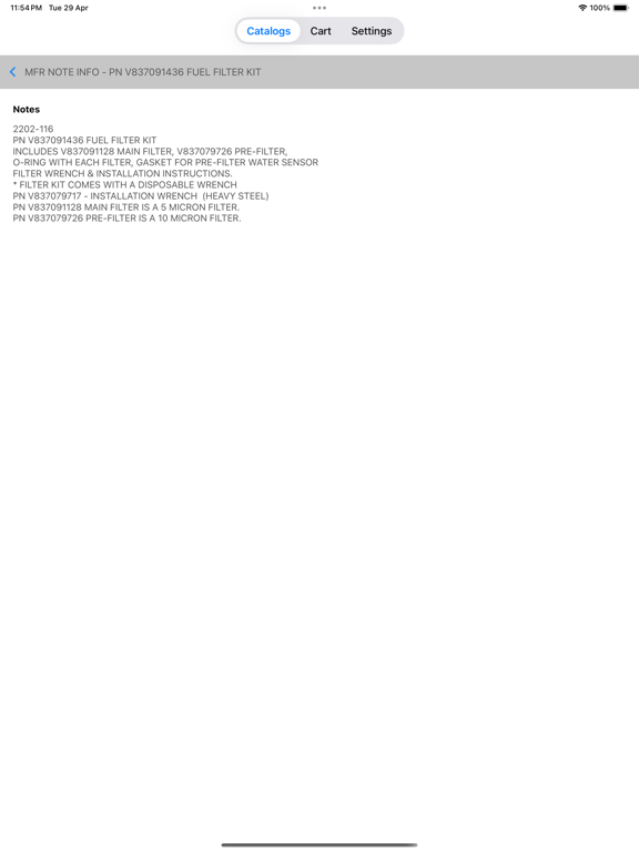 Screenshot #6 pour AGCO Parts Books To Go