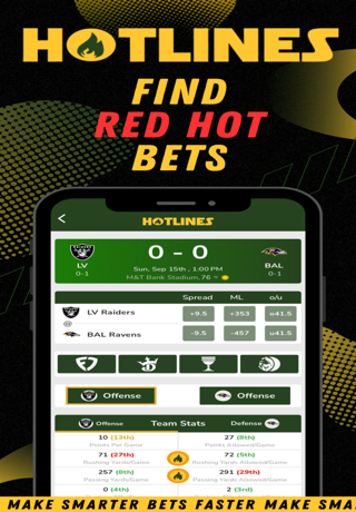 Hotlines Sports Screenshot