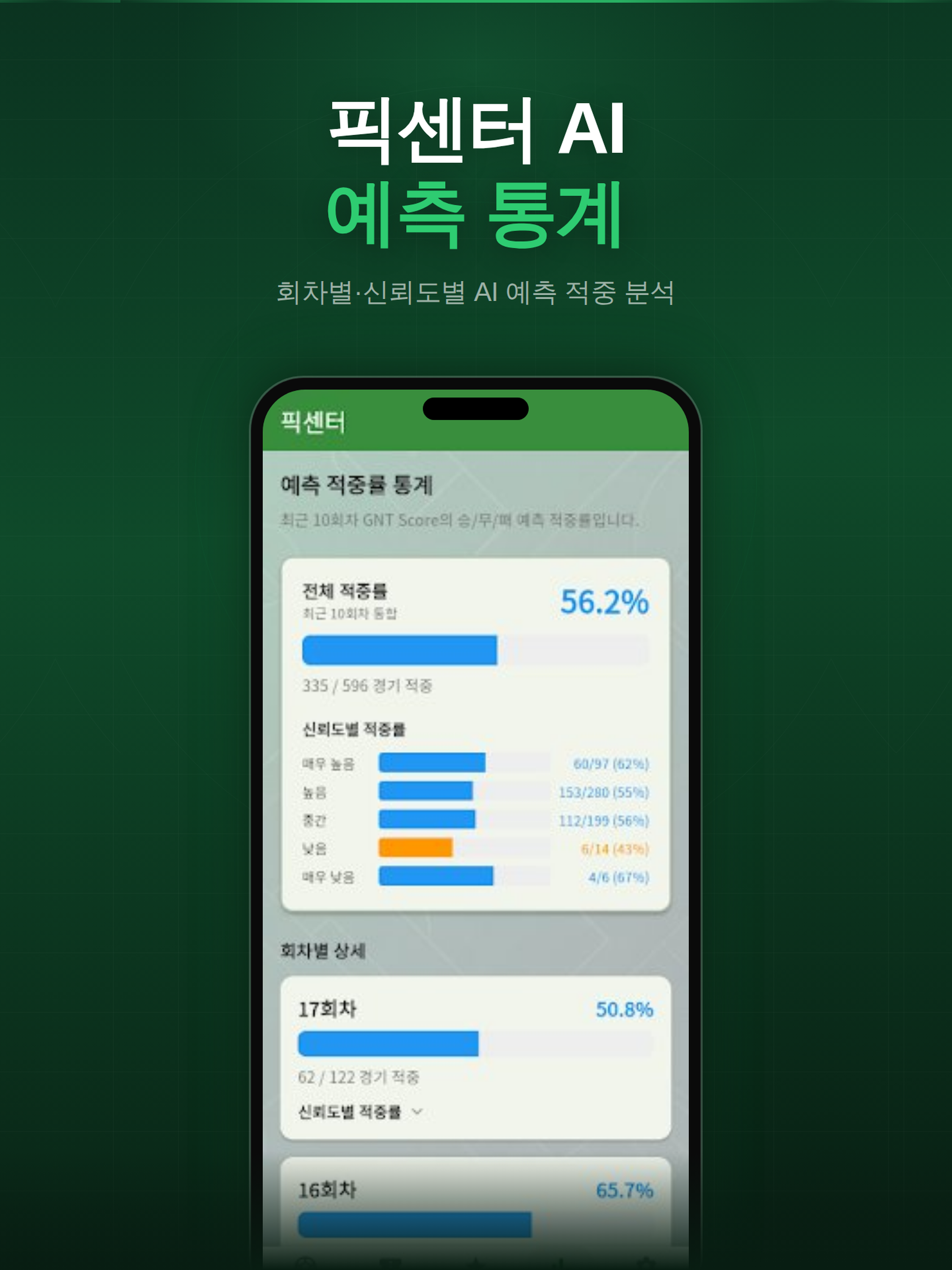 픽센터 - 스포츠토토 프로토 AI 경기 분석