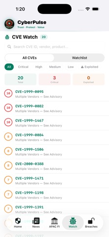 CyberPulse - Threat Intel Hub Screenshot 2 of 6