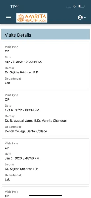 Amrita Hospital Kochi screenshot 2