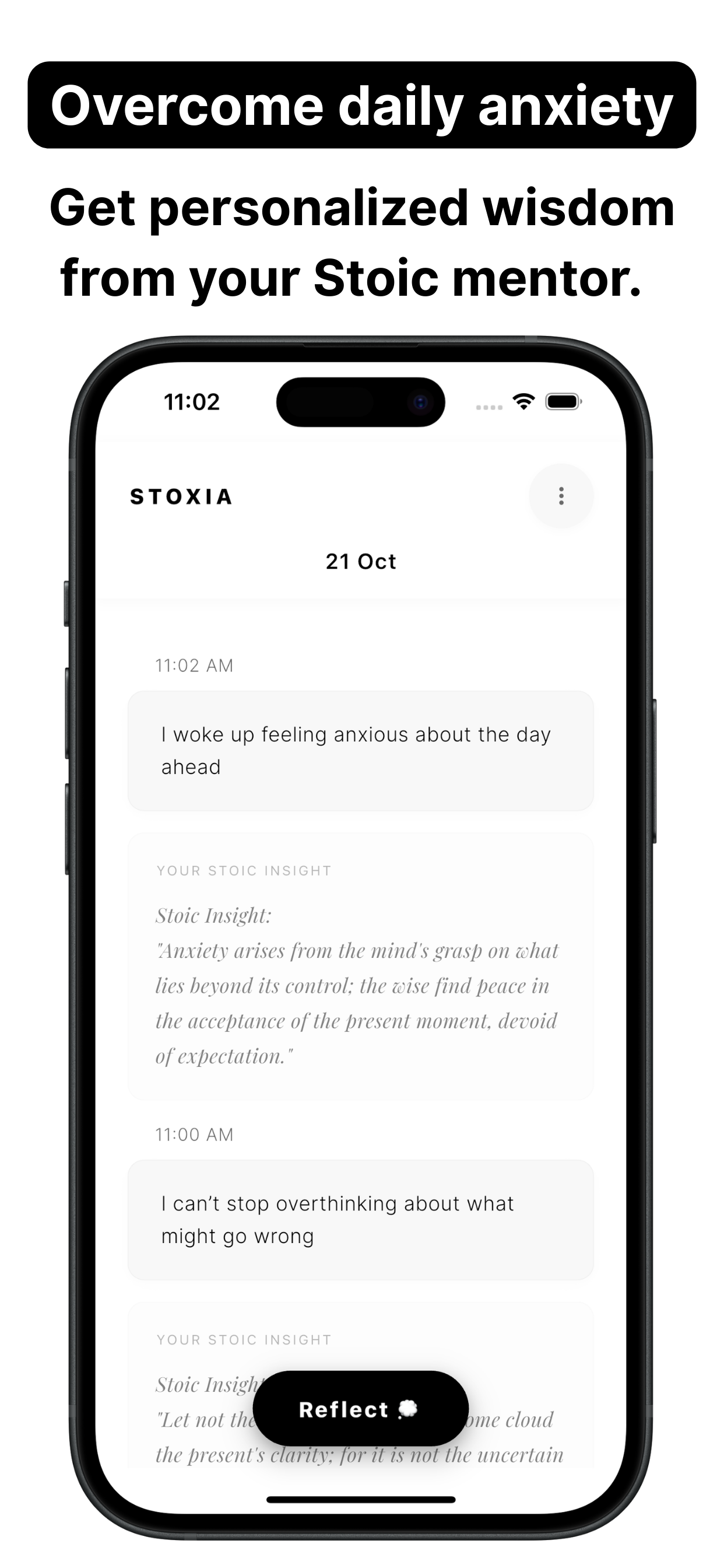 AI Stoic Journal: Stoxia