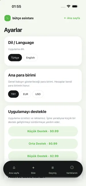 Bütçe Asistanım screenshot 3