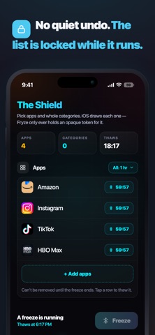Fryze - App Blocker & Focus Screenshot 5 of 7