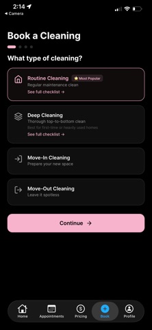 Fresh Glow Cleaners Screenshot 2 of 10