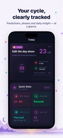 NerdCycle: Period Tracker Screenshot 1 of 7