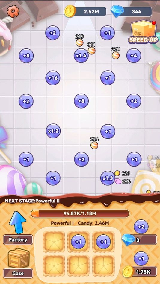 #1. Idle Candy Factory (iOS) 由: Hunan Xingyanmao Network Technology Co., Ltd