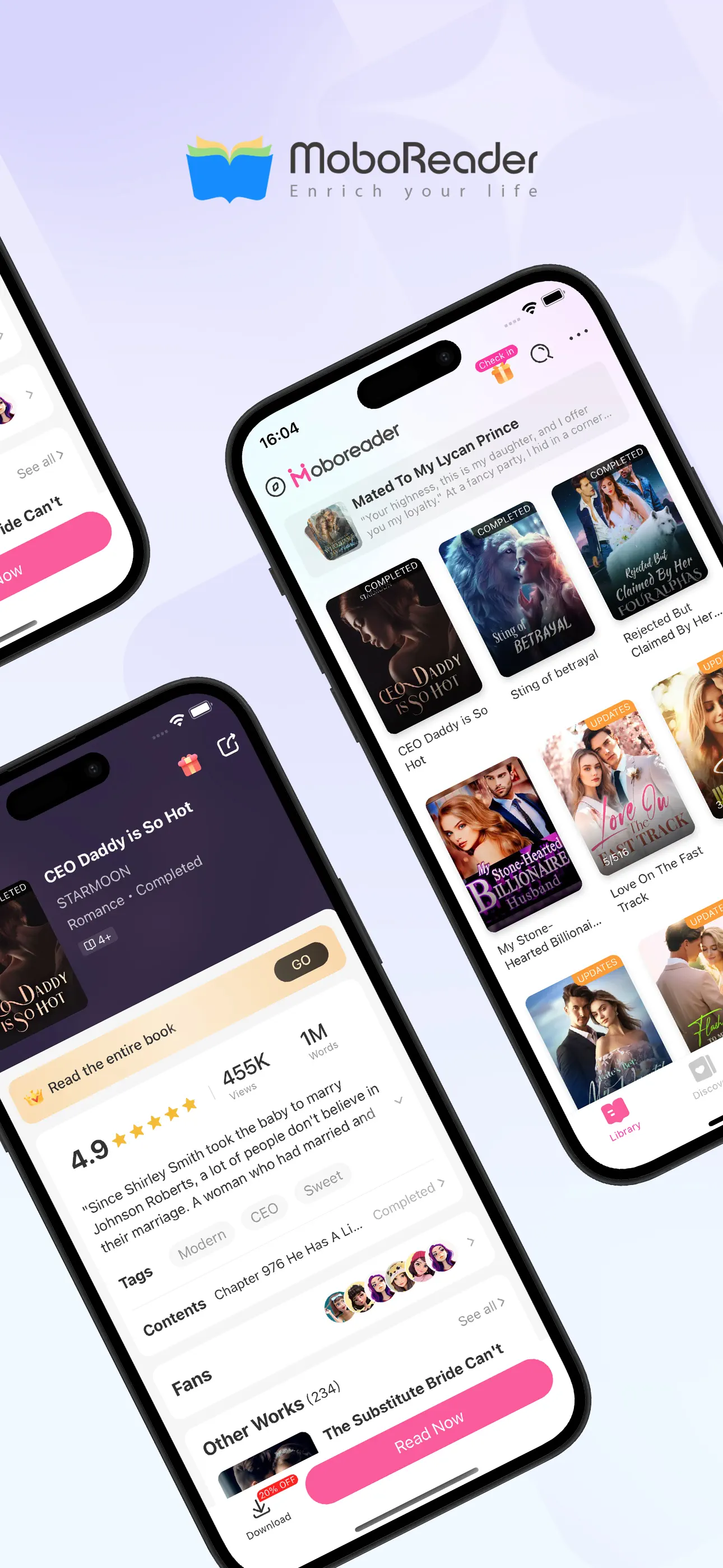 MoboReader screenshot 1