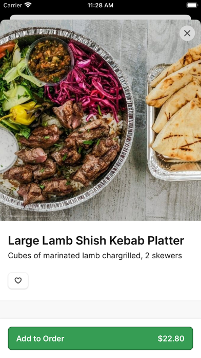 Kapadokia Grill iPhone screenshot 4 - Food & Drink app