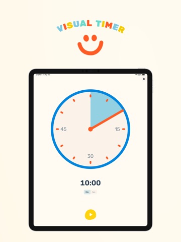 Montessori Visual Timer iPad screenshot