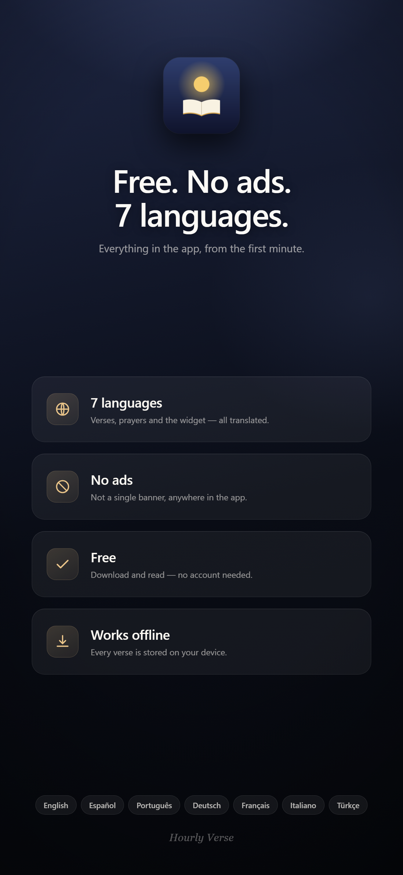 Hourly Verse - Bible Widget screenshot 6