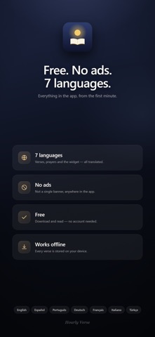 Hourly Verse - Bible Widget screenshot