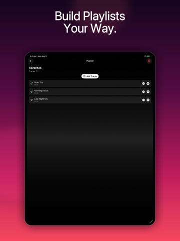 Offline Music Player: SoundPal iPad screenshot