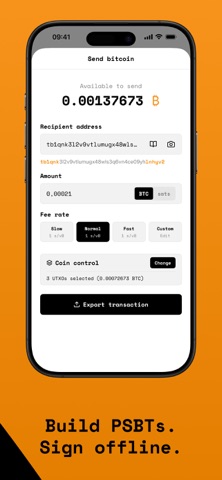 Trustless: Bitcoin wallet Screenshot 10 of 10