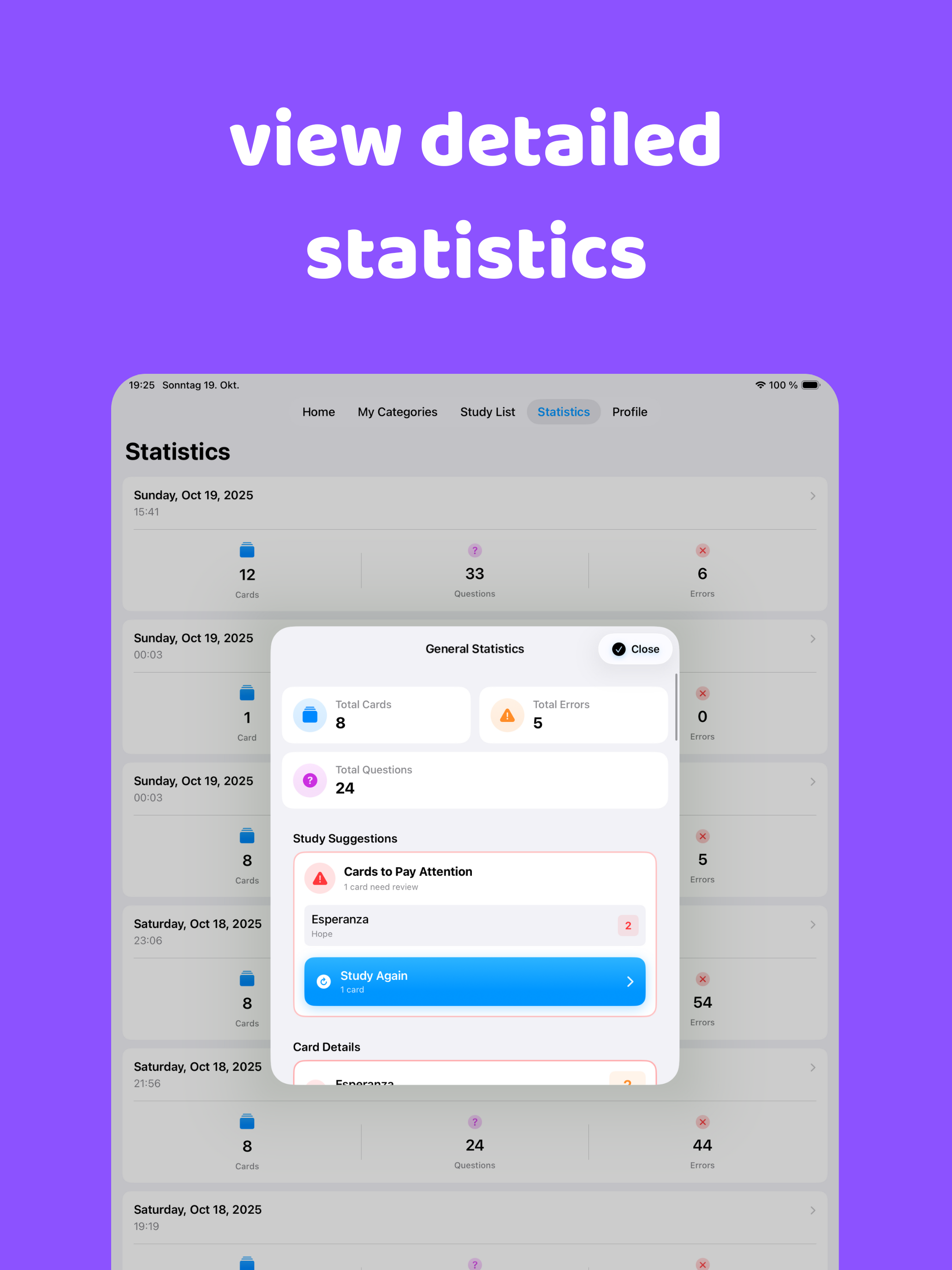 BilgeCards: Flash Cards Maker screenshot 14