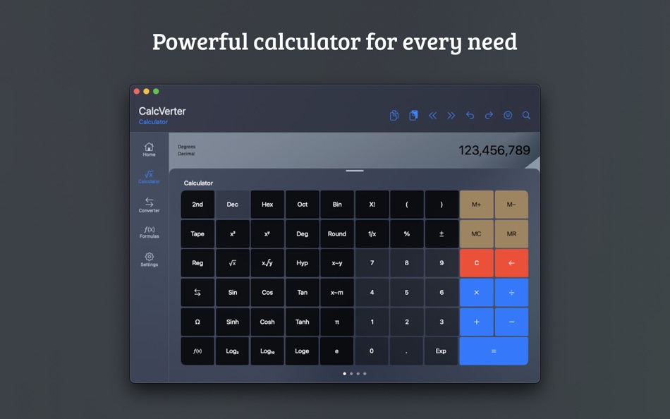 #2. CalcVerter (macOS) By: loay setrak