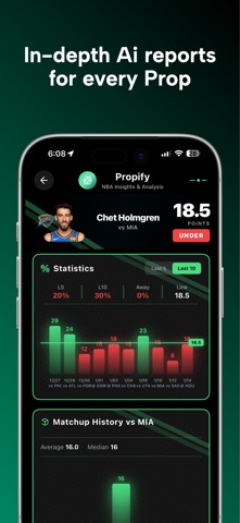 Propify - AI Prop Analysis Screenshot 7 of 7