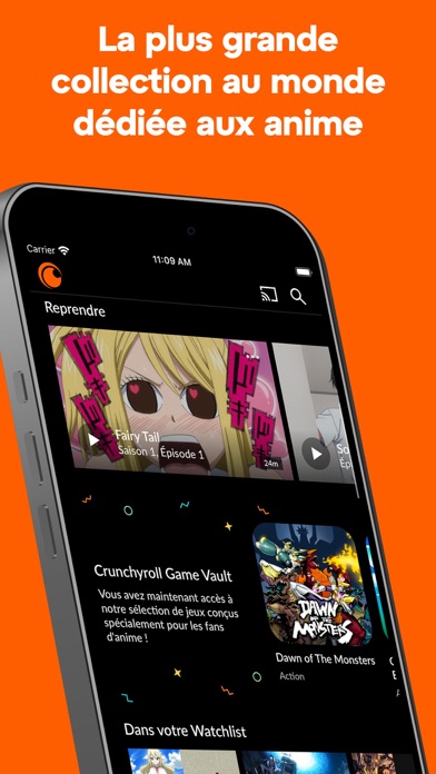 Screenshot #1 pour Crunchyroll
