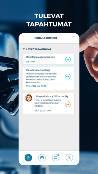 PODIUM Connect | Healthcare Screenshot