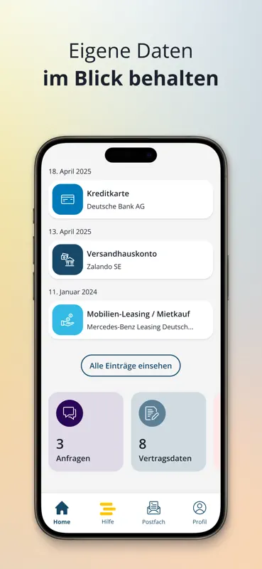 SCHUFA screenshot 2 of 3