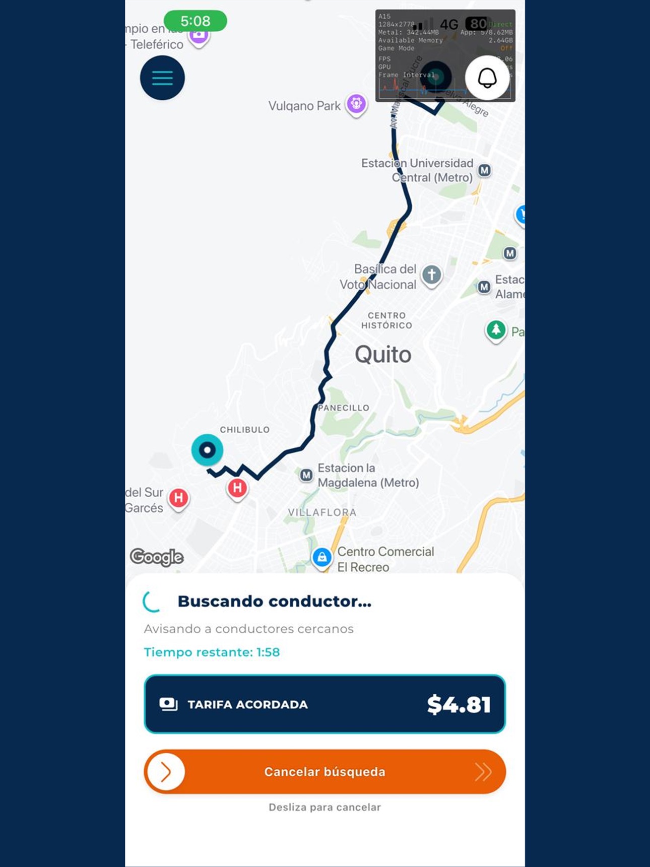 Screenshot 8 of OnRide App