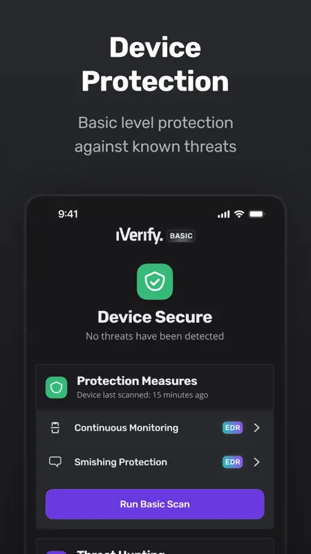 iVerify Basic screenshot 2 of 4