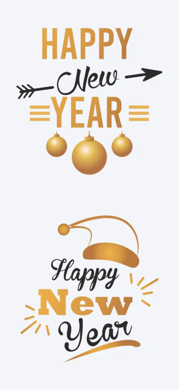 Screenshot #1 pour New Year Animated Stickers !