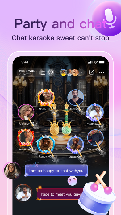 Dimo - Voice Chat Room Screenshot