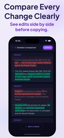 Humanize AI Paraphrase Tool AI Screenshot 4 of 4