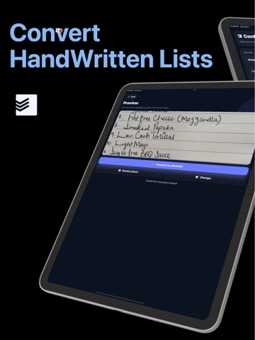 Simple AI Checklist ToDo List iPad screenshot