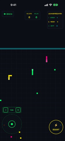 Snake World: Neon Arena screenshot 2