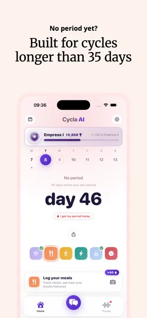 Cycla: Hormones & Nutrition screenshot 2