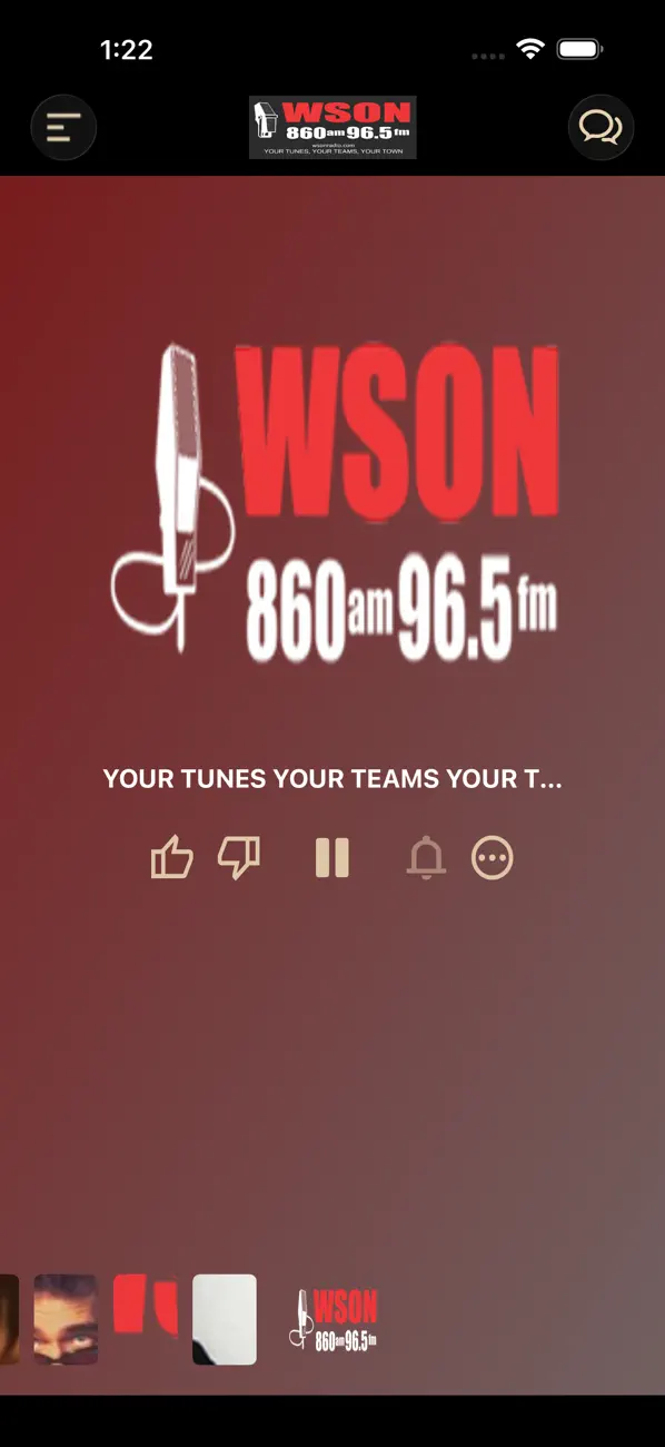 Screenshot #1 pour WSON AM/FM Radio
