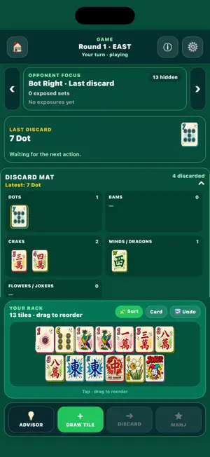 Tile & Rack: Smart Mahjong screenshot 2