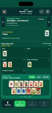 Tile & Rack: Smart Mahjong Screenshot 2 of 5