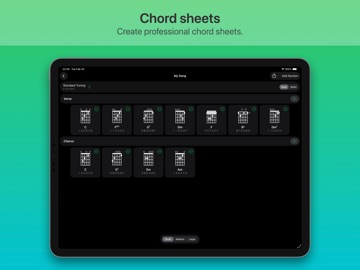 ChordShapes : Guitar Chords iPad screenshot