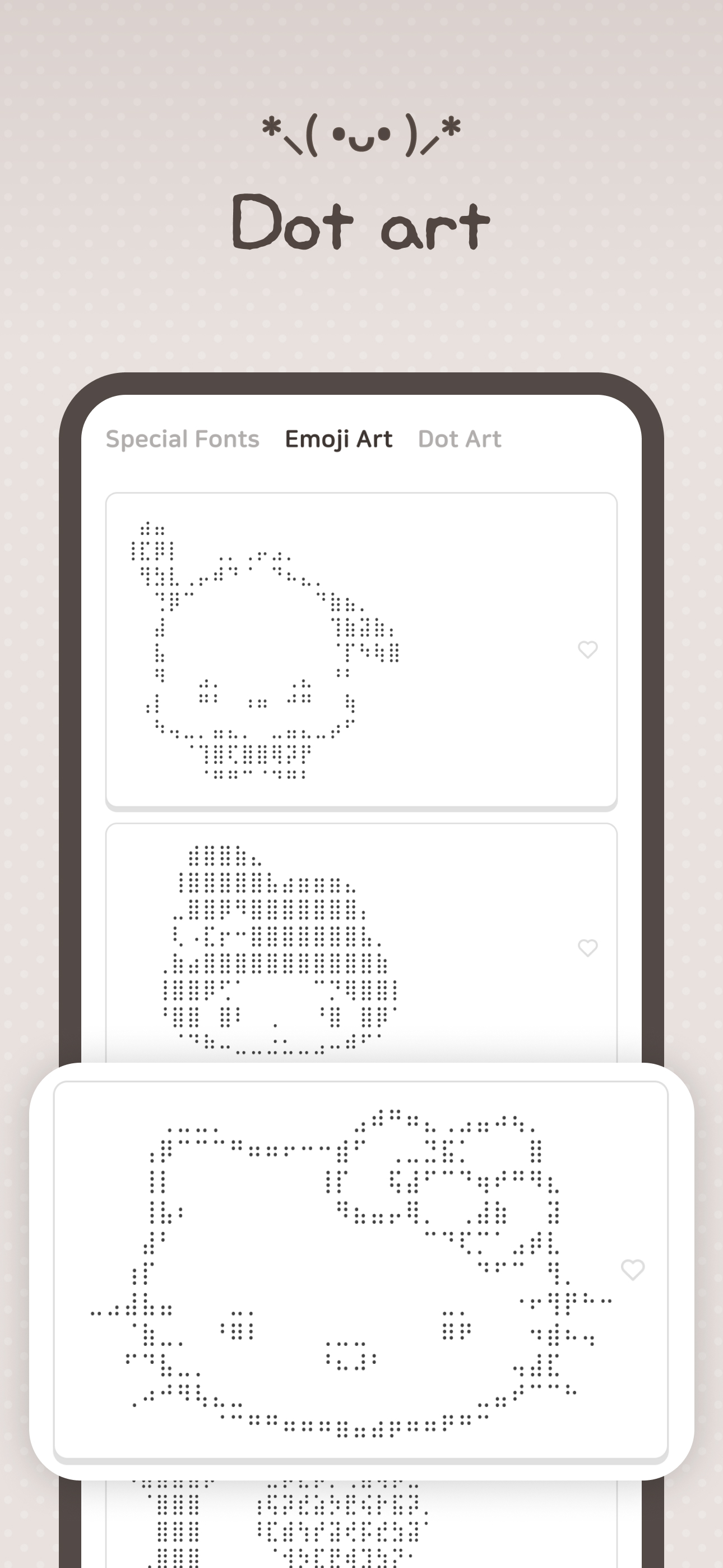 MyMoji-Emoticon·Kaomoji·ASCII