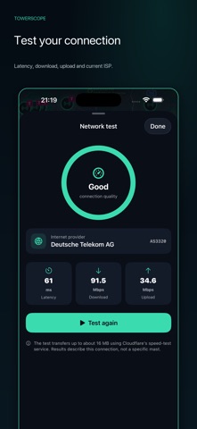 TowerScope: Cell Tower Map Screenshot 4 of 5