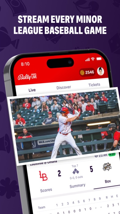 Bally Sports Live Screenshot