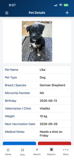 Скриншот ATS Pet Care на iPhone 3