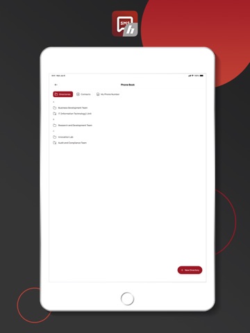 H1 SMS Gate iPad screenshot