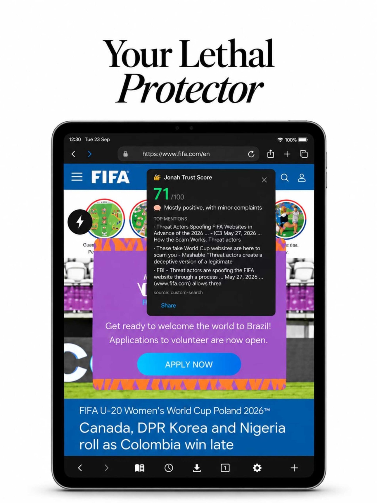 Screenshot 10 of Jonah Browser