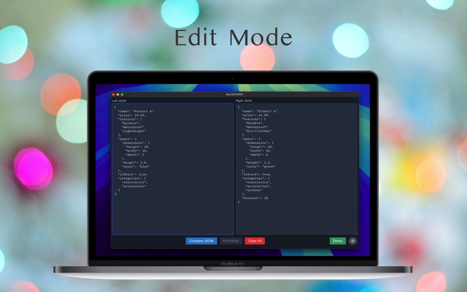 #3. MyJSONDiff (macOS) 게시자: 峰 朱