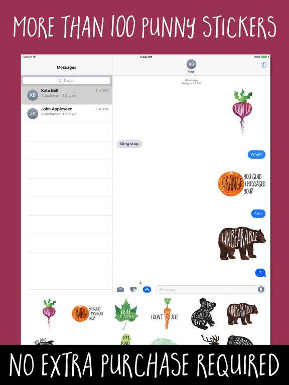 Screenshot #4 pour Sticky Puns - Punny stickers